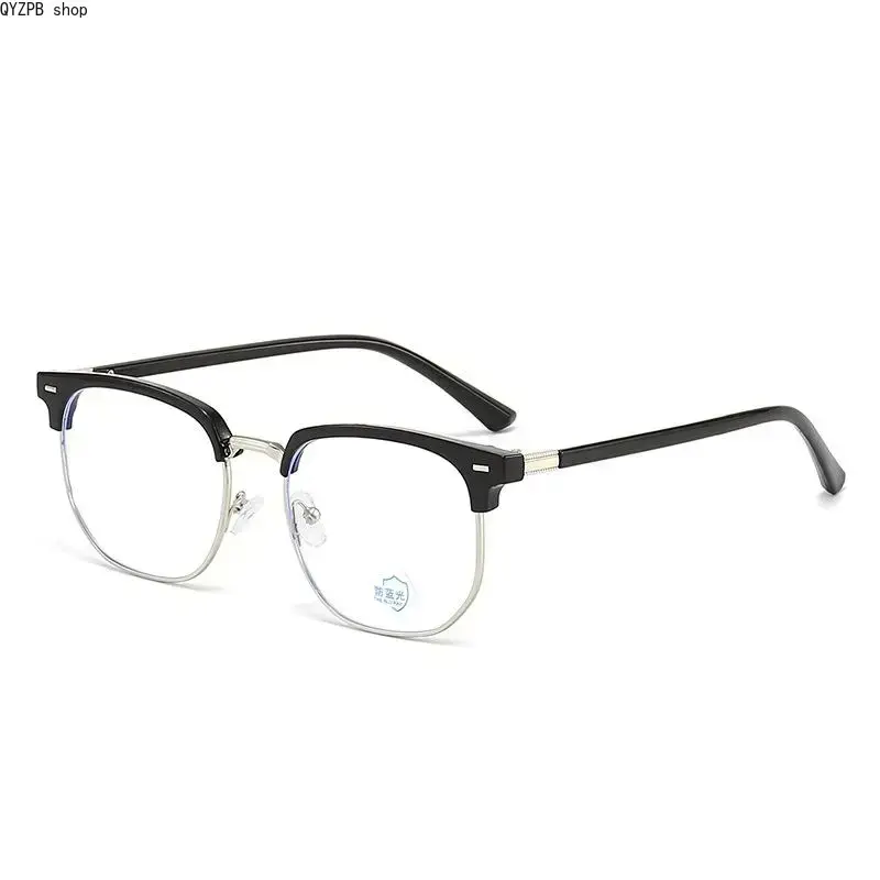 Unisex Photochromic Blue Light Glasses - Retro Browline Frame, UV400 Protection, Anti-Glare Color-Changing Eyewear for Screen Time, Driving