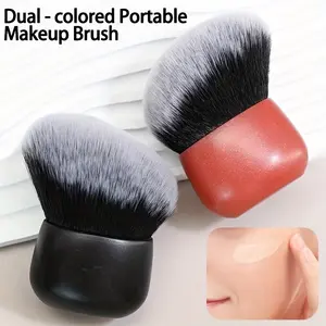 Luxury Kabuki Makeup Brush Set, Super Fluffy Angled Brush, Multi-Functional Beauty Tool, Perfect for Powder, Liquid Foundation, Contouring