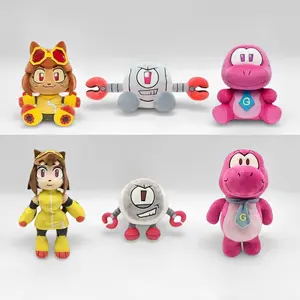 Gameoverse Character Stuffed Toy, 15-30cm Unisex Dinosaur Robot Collectible, Cross-Border New Game Merchandise, Animation Themed Customs Clearance-Friendly Gift Toy
