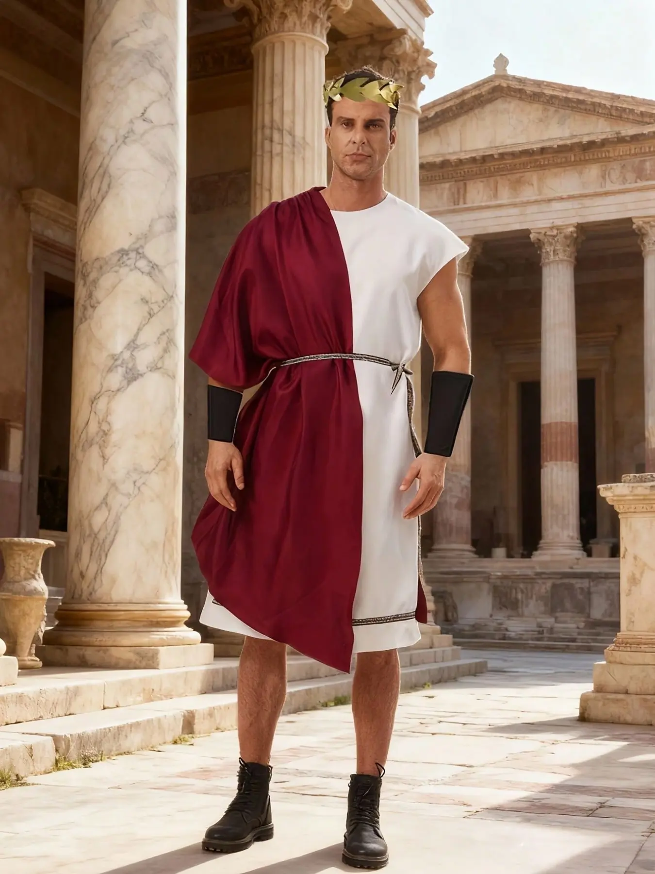 2026 New Medieval Roman Greek King Costume, Historical Dress for Men, Authentic Design, Perfect for Events & Parties