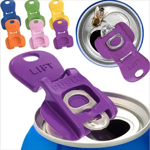 Drink Can Covers with Tab Opener - 6/12/24 Pack Colorful Beverage Protector Caps for Soda Beer Coke, Bug Bee Dust Shield for Party BBQ Beach