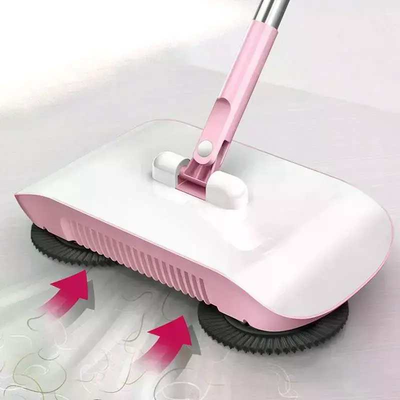 Combination Of Broom And Mop Hand Push Type Scoop Household Broom And Dustpan Set Floor Magic Broom Home Cleaning Tools Sweeper