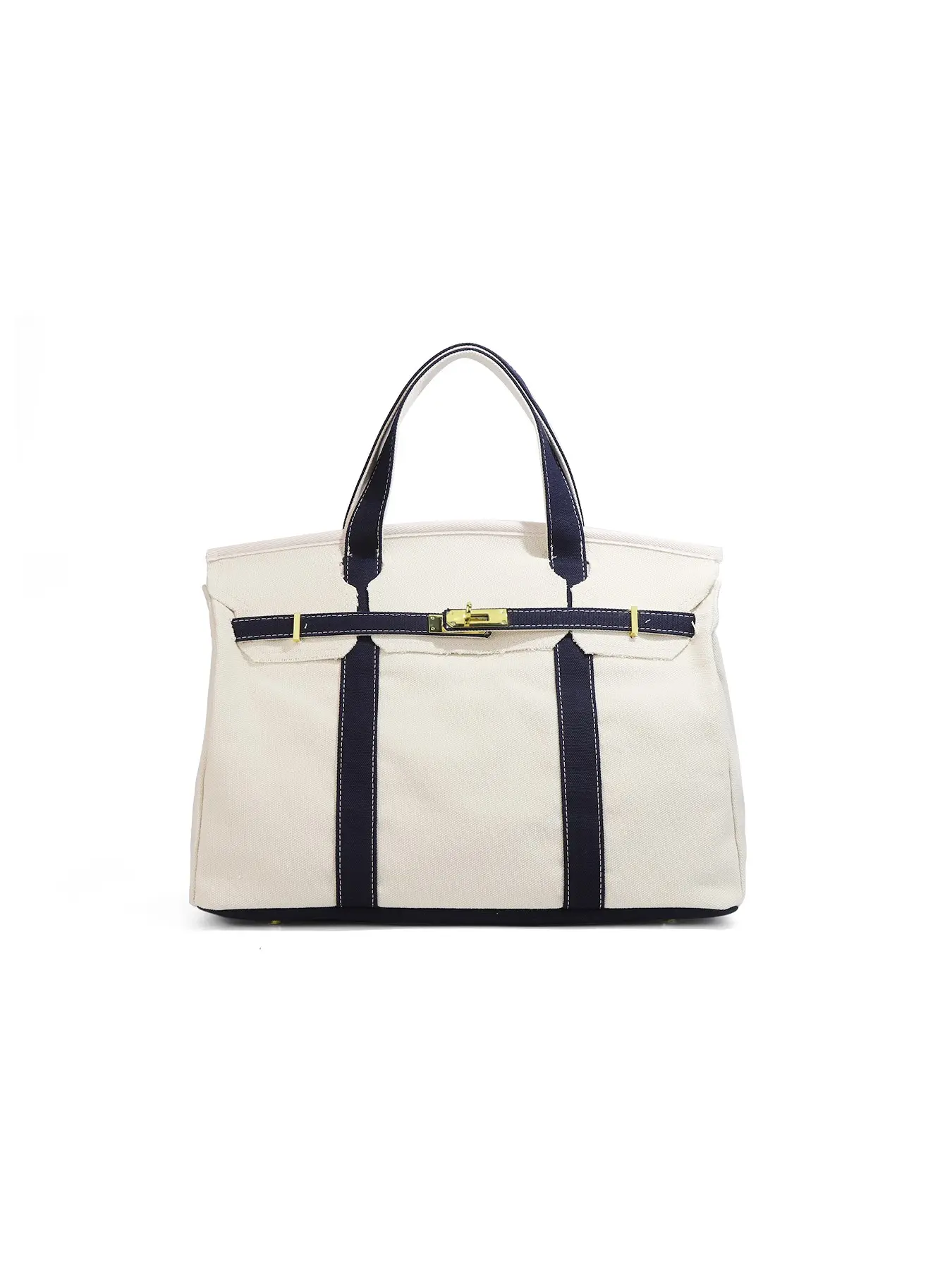 Women's High-End Canvas Handbag, Solid Color Large-Capacity Versatile Tote Bag, Casual All-Season Commuter Shoulder Bag for Daily Use