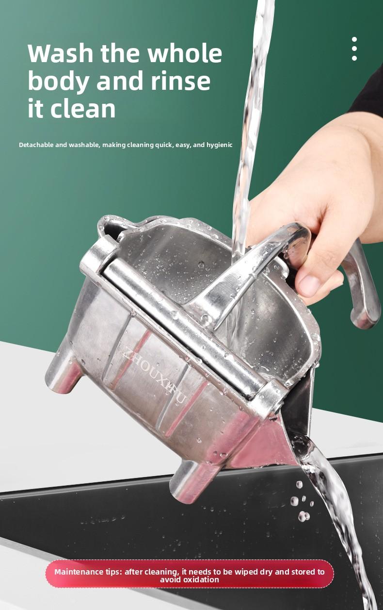 Premium multifunctional manual juicer for sugar cane, pomegranate, and orange; home-use fruit press and lemon juicer