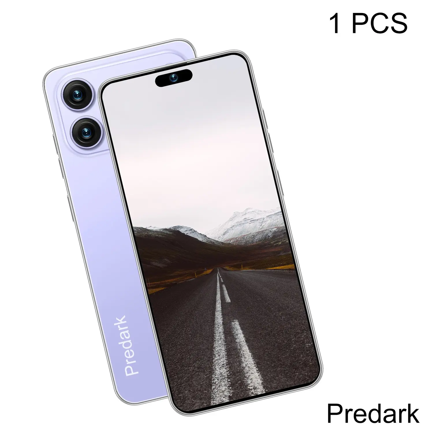 Predark I25 Ultra Smartphone, Large Screen Smartphone, 6.93-Inch Screen, 4GB RAM 64GB Storage, Dual Camera, 4100mah Battery, Octa-Core Processor, Android 10, Dual Sim