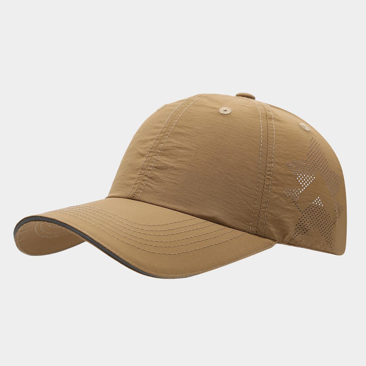 Sports quick-drying baseball cap Summer light and thin outdoor running reflective breathable sunscreen cap