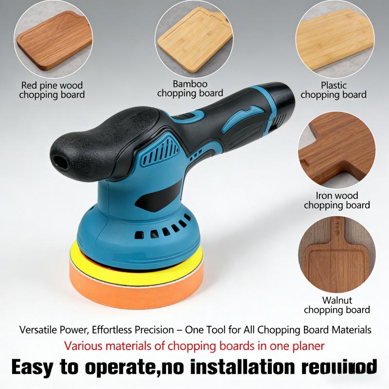 Wireless 6inch Car Polishing and Waxing Machine, Multi-Polishing Disc Set, Adjustable Speed, Suitable for Car Detailing, Furniture Polishing, and Multiple Scenarios