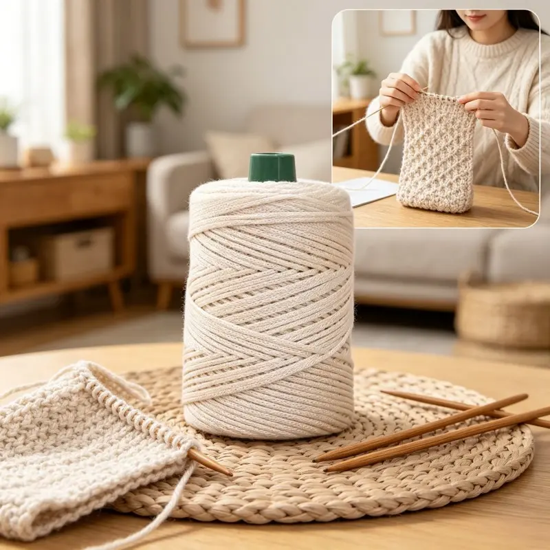 200m 3mm Summer Crochet Ice Yarn DIY Knitting Bag Hat Shoes Weaving Accessory, for Hand Stitched, Knitting Supplies, Yarn for Crocheting