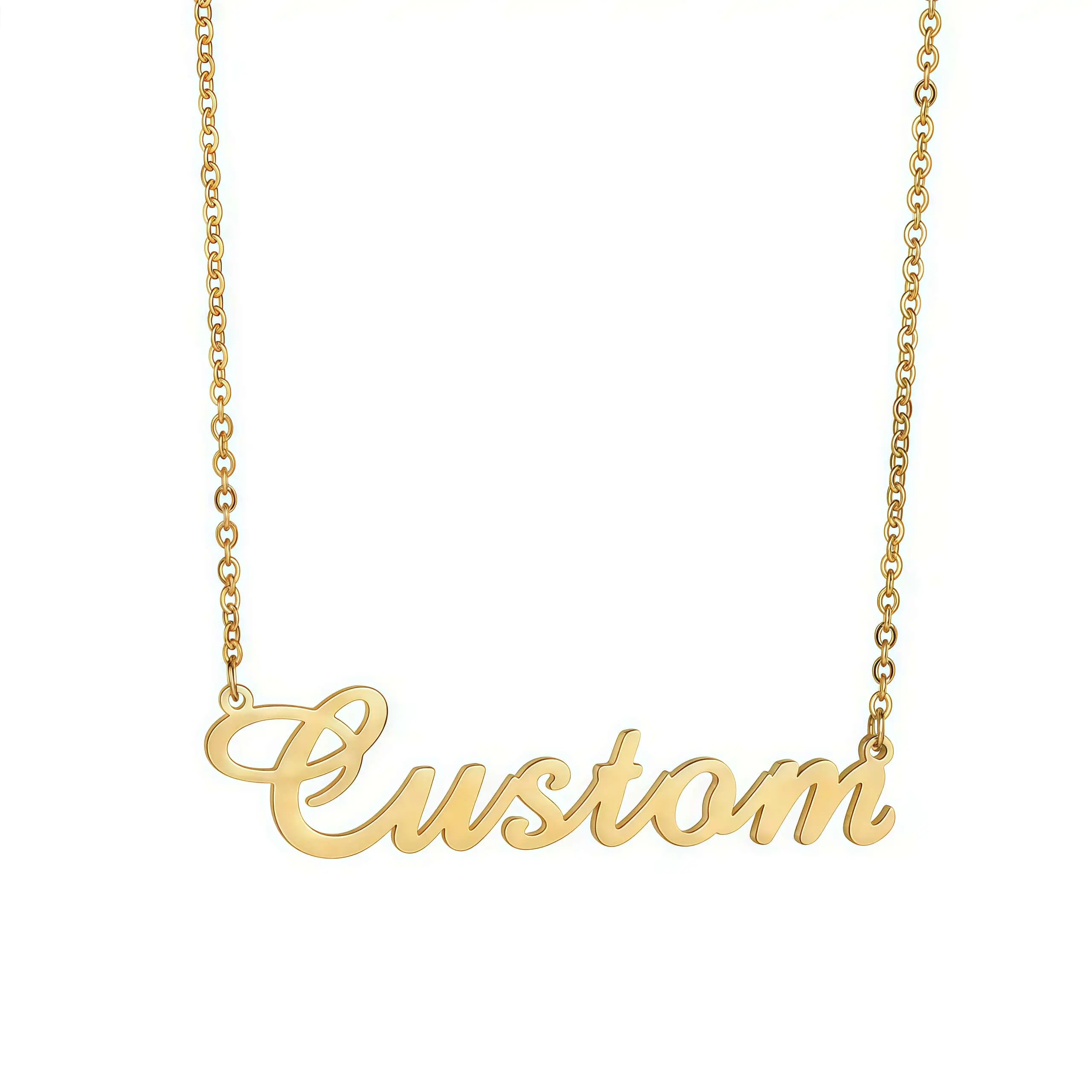 Engraved Stainless Steel Necklace with Custom Name, Custom Made Pendant with Multiple Names for Couples, Unisex Sentimental Keepsake, Couple Name Necklaces, Exquisite Jewelry Gift, Necklace Custom Name