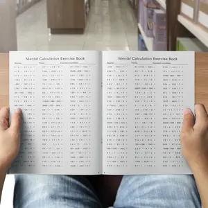 Kids Mental Math & Oral Arithmetic Workbook Set | Addition Subtraction Multiplication Division | Daily 10-Min Practice