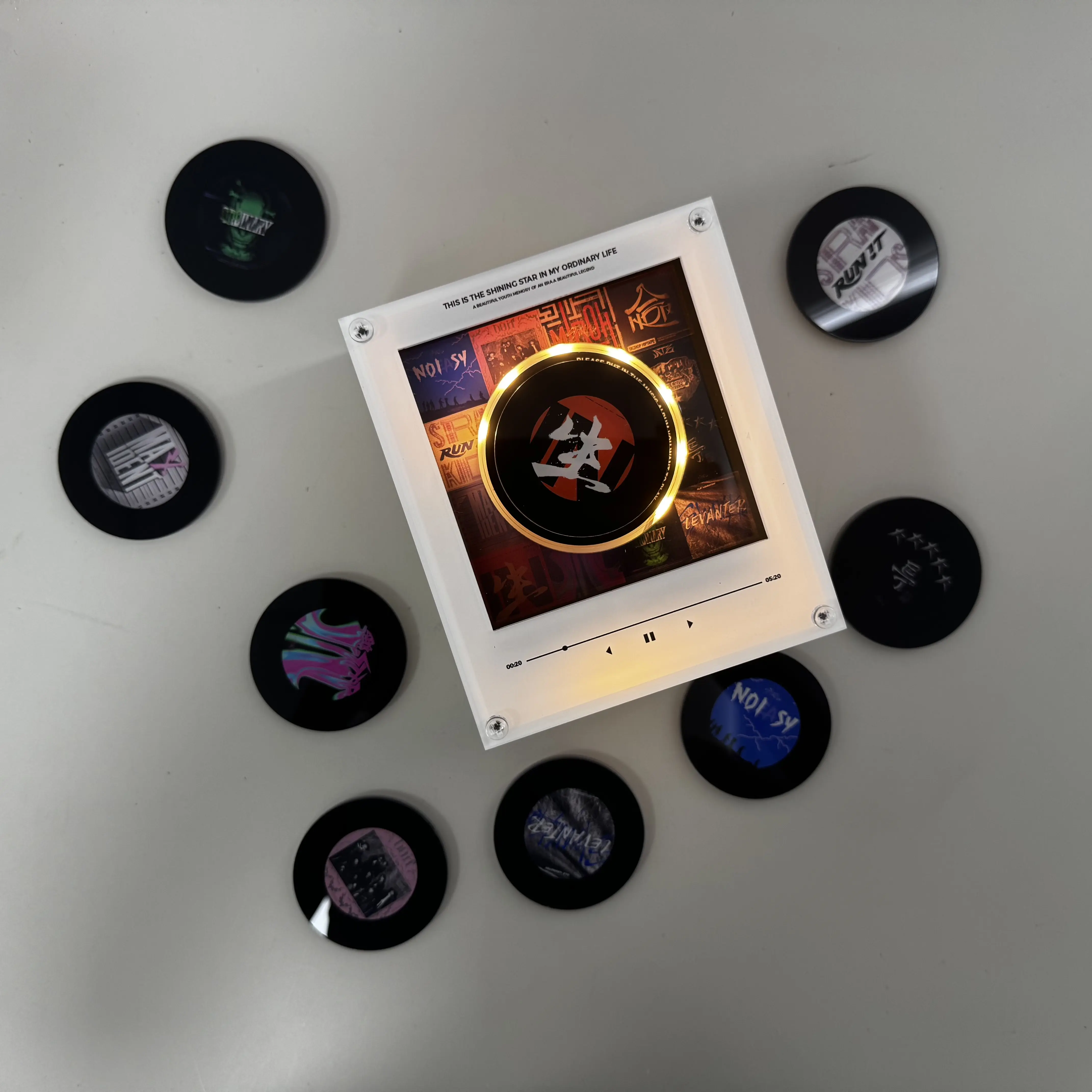 KPOP Ultimate Music Box Magnet Decor Set - STAY VER., Preloaded with Popular Songs, Ideal Gift Idea for KPOP Fans