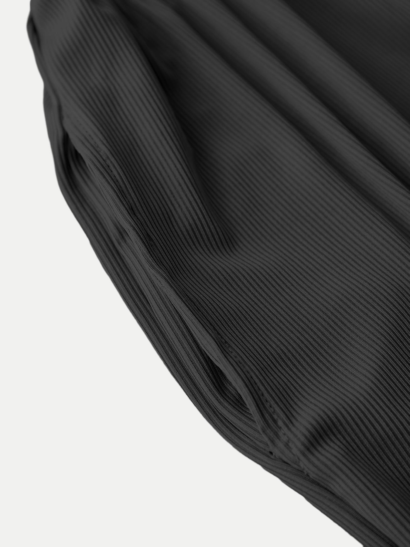 Valentine's Day Women's Solid Color Knitted Lace Tee & High Waist Pocket Jumpsuit Two-piece Set, Elegant Fashion Casual Fitted Zipper Back Cami Jumpsuit & Long Sleeve Top for Daily Outdoor Wear, Women's Clothing for Spring & Fall