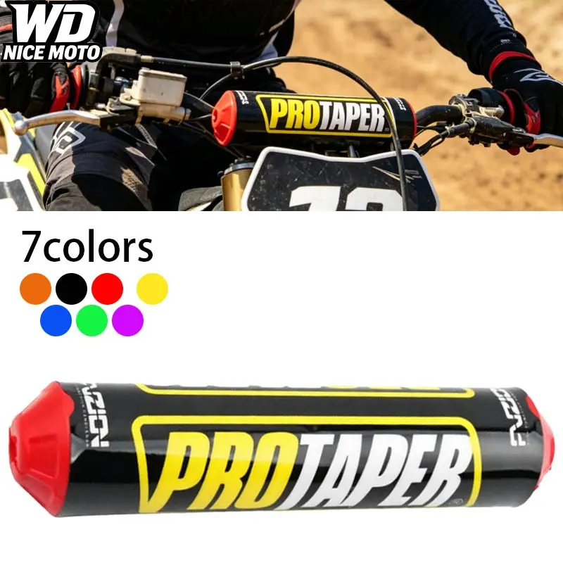 WD NICE MOTO 25cm Motorcycle Crossbar Foam Chest Pad, Dirt Pit Bike Motocross Handlebar Pad, Universal Motor Parts Accessories, Abs Material