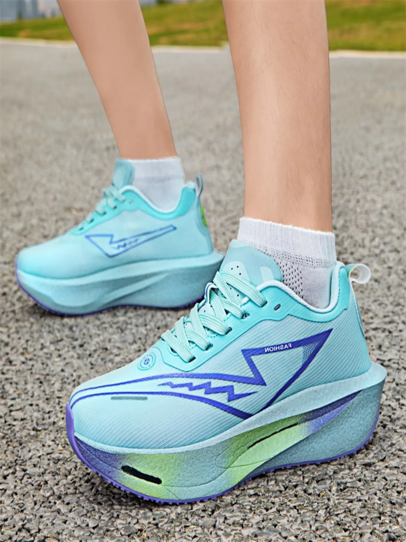 Women Multi-color Running Shoes, Lightweight Non-Slip Mesh Casual Jogging Sneakers for Daily Wear and Outdoor