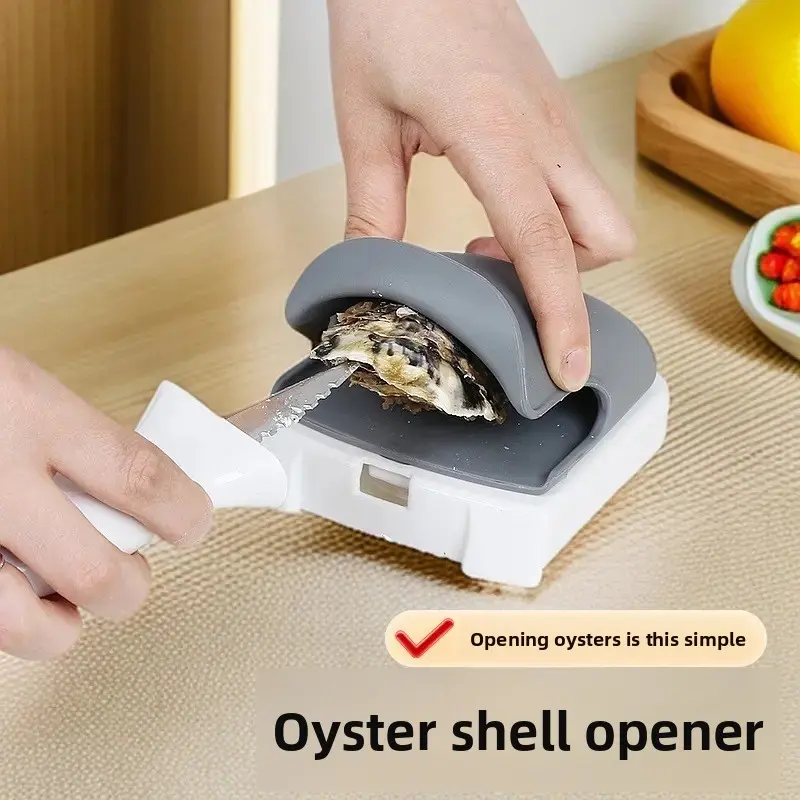 Viral Oyster Shucking Tool, Heavy Duty Seafood Shell Opener Knife, Easy Oyster Opener for Home Kitchen & BBQ