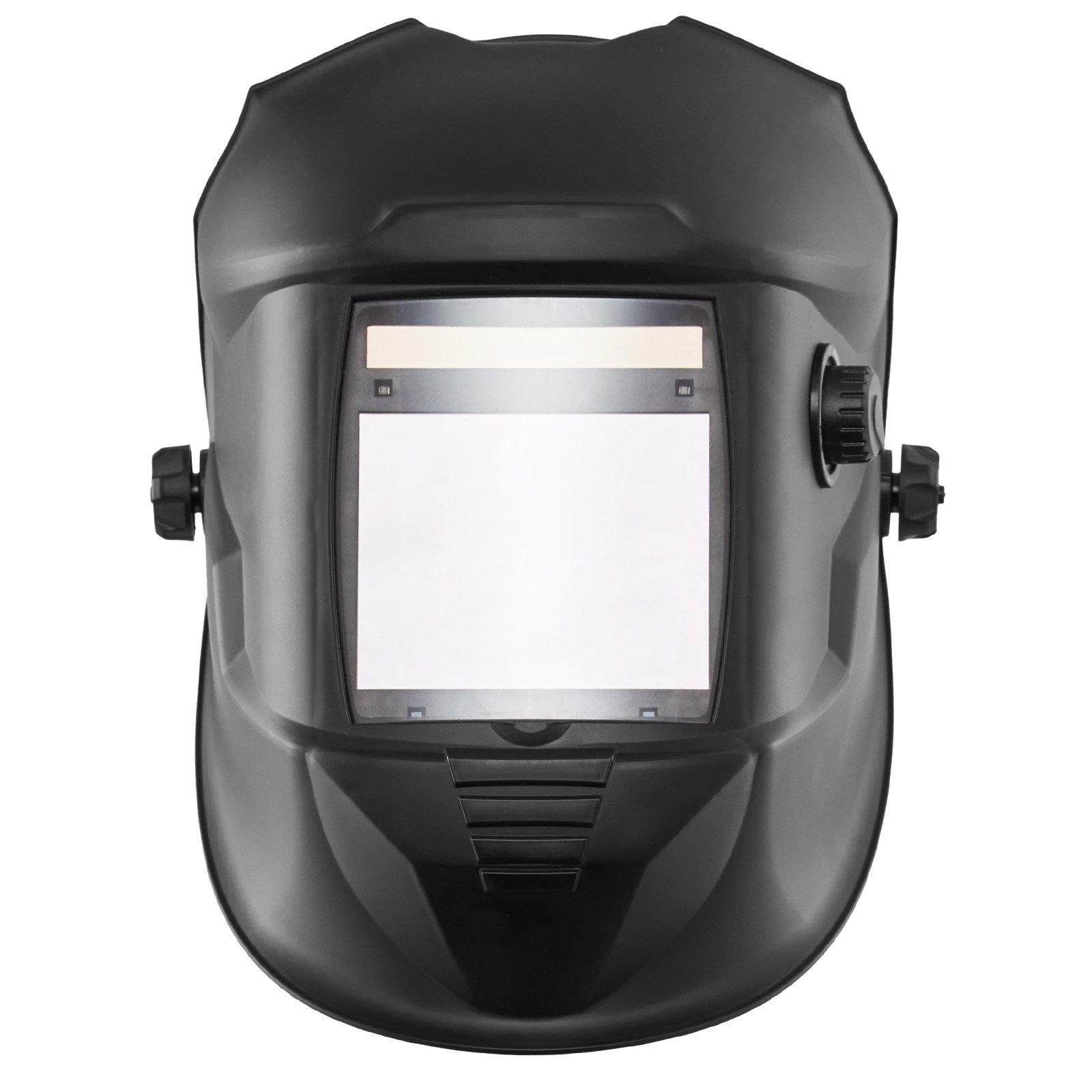 VEVOR Welding Helmet Auto Darkening, 3.94" x 3.15" True Color Welding Hood, Solar-Powered Welder Mask 4 Arc Sensors, Wide Shade 4/5-9/9-13 for TIG MIG Weld Cutting Grinding Application - METIS Series