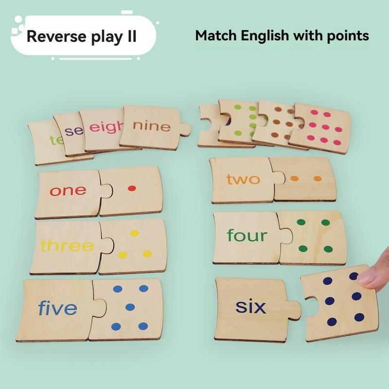 Number Matching Game, 1 Box Educational Number Deposition Toys, Arithmetic Teaching Aid Toy, Educational Toy for Kids, Perfect Gift for Boys & Girls