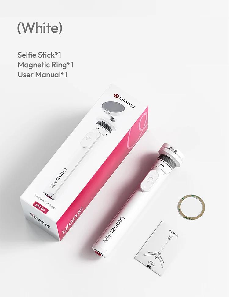 Ulanzi MT85 Smartphone Selfie Stick Phone Automatic Tripod Stand 1.5M With Bluetooth Controller 10M Wireless Magsafe Quadruped