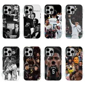 Fashion Cool B-Bellingham Shockproof Athletic Style Magsafe Phone Case for IPhone 17 16 15 14 13 12 11 Pro Max Plus Air Gift Fall Protection