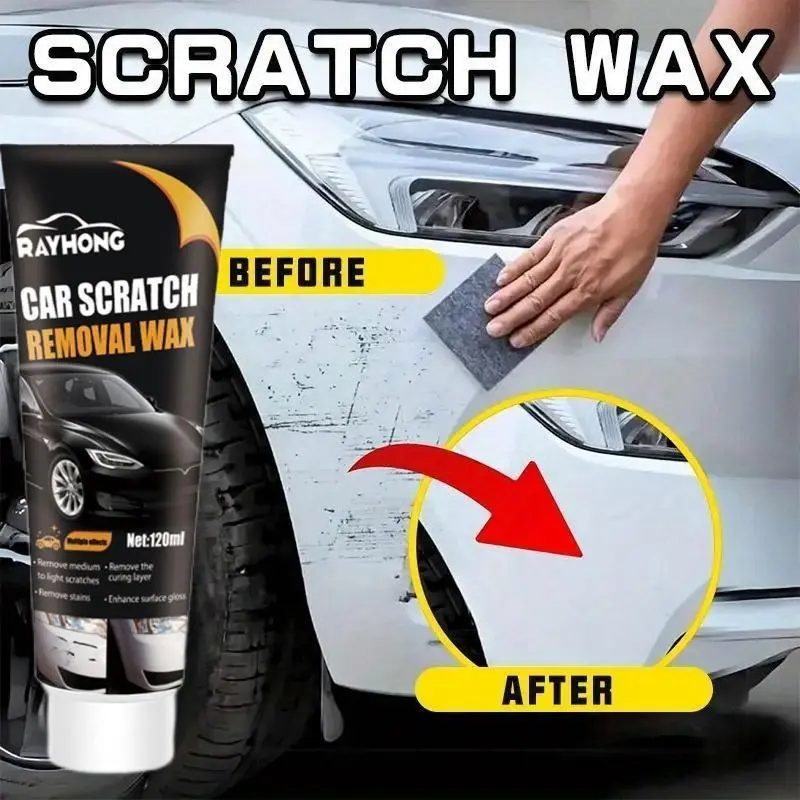 Car Scratch Removal Repair Cream, Car Paint Scratch Polishing & Repair Cream, Universal Car Maintenance Care Cream