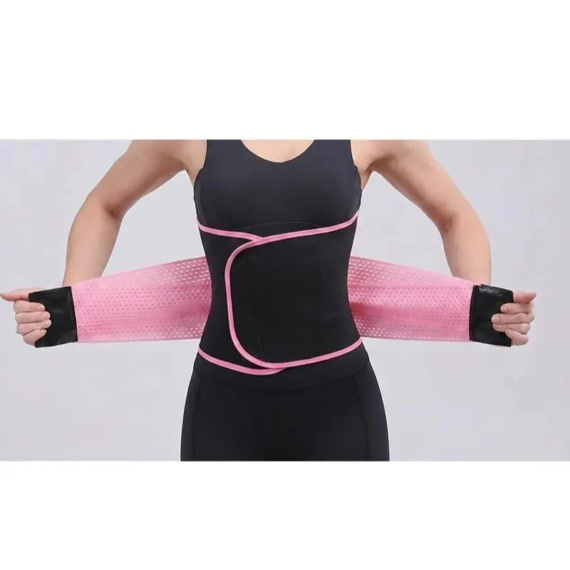 Fitness Sweat Compression Waist Trainer, Compression Waist Cincher, Postpartum Shaping Belt, Silver Ion Sweat Belt, Abdominal Control, Waist Trainer Belt - Slimming Sauna Waist Trimmer Belly Band Weight loss Fitness Shapewear Belt