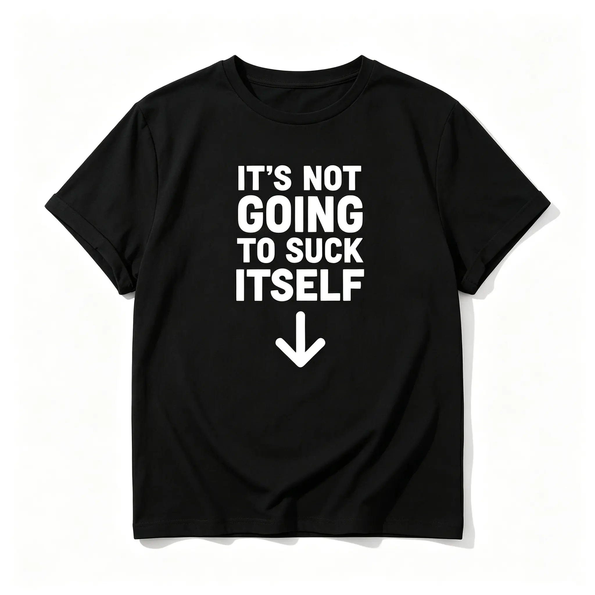 Menswear Original Graphic T-Shirt, Classic Minimalist Tee with Funny Slogan, Unisex Streetwear Top, Oversized, Print, Simple, Hem, Shortsleeve