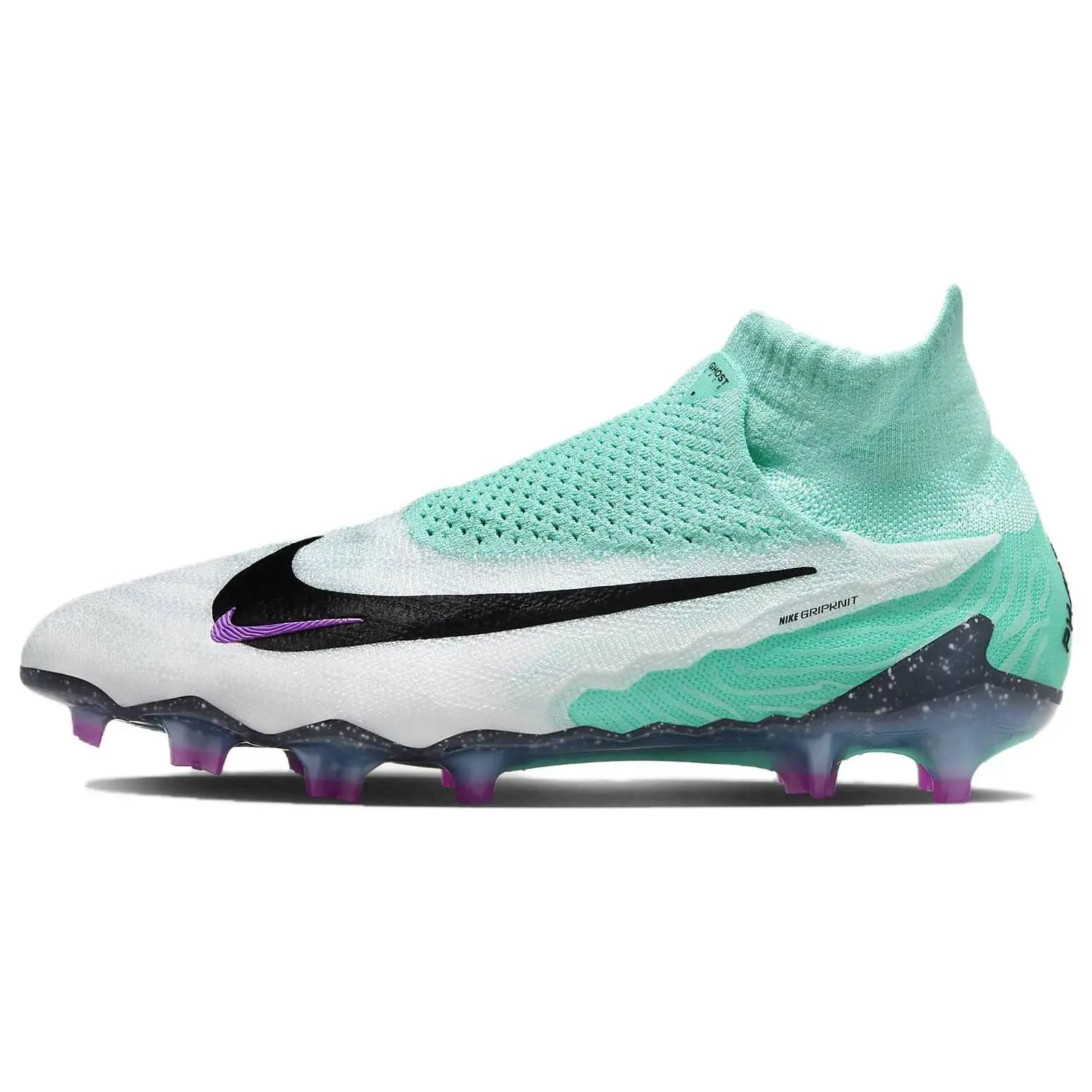 Nike Phantom GX Elite Soccer Cleats for Men – Textile-Composite Upper, Turf Traction, Slip-Resistant, Durable Verifiable, with credentials and supporting global authentication