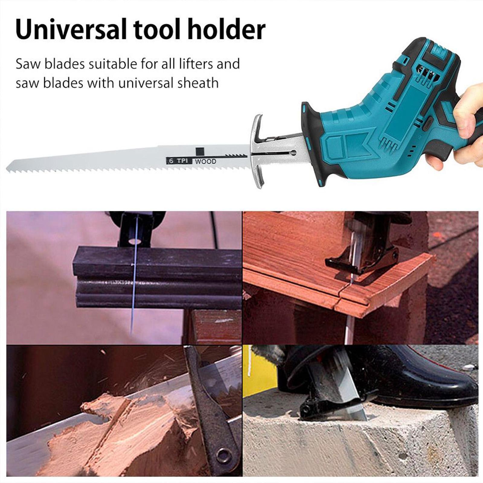 Reciprocating Saw Blade Set, High Quality Durable Saw Blade for DIY Home Repairs, Power Tool Accessories for Wood & Metal-Cutting