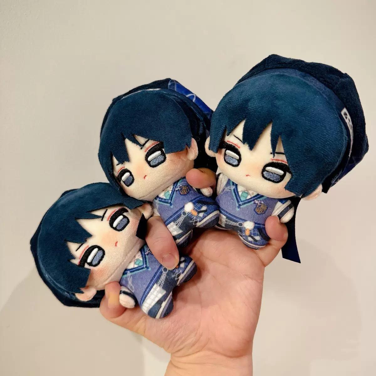 10cm Kawaii Genshin Impact Scaramouche Wanderer Starfish-Style Cotton Plush Toys Doll Cute Anime Keychain Pendant Gif Plushies