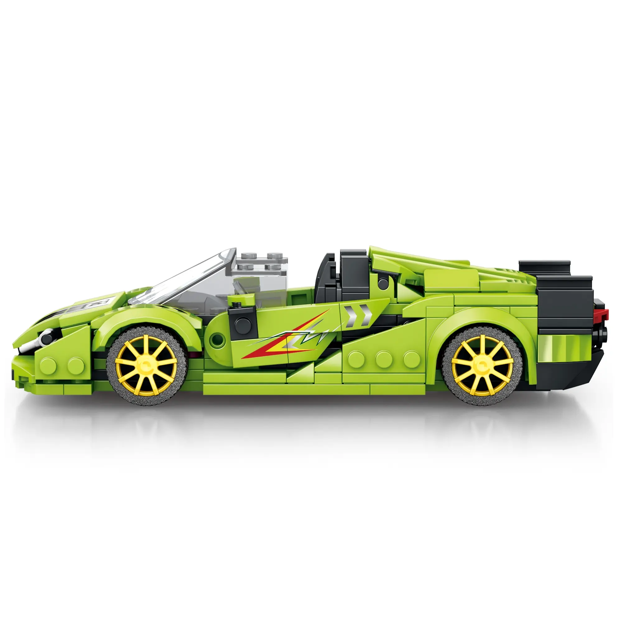 363pcs Building Block Racing Car Toy Model, 1:24 Racing Car Fkp 37, Stem Children Building Blocks, Model Building Set, Suitable for Ages 14+
