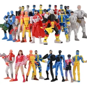 48 Designs 3d Printed Blue-Masked Invincible T13 Dummy13 Multi-Jointed Movable Shapeshift Toys Action Figure Custom Toy Gifts
