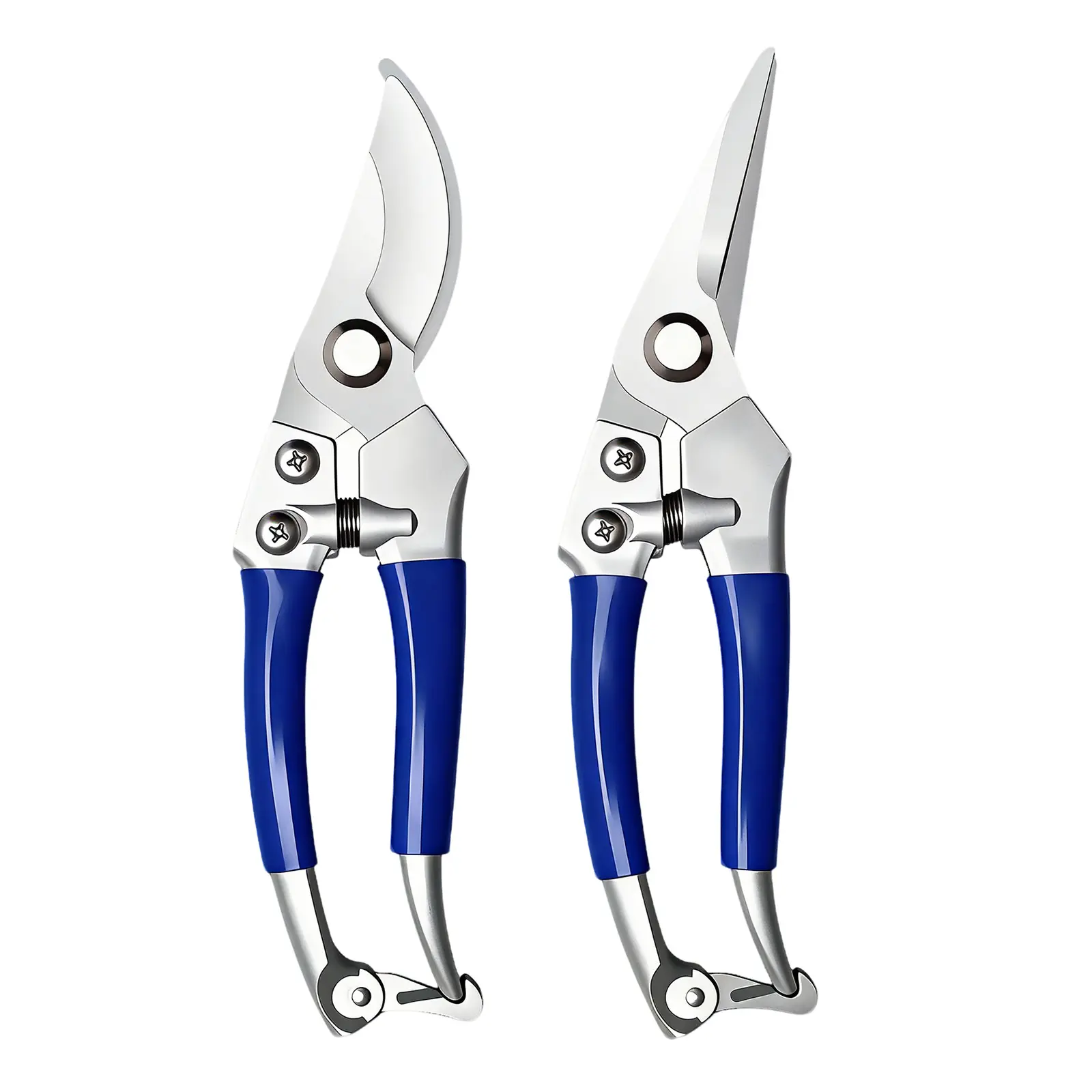 Professional Pruning Shears Set for Gardening – 2-Pack Heavy Duty Stainless Steel Garden Shears & Bypass Clippers, Ergonomic Hand Pruners for Plants, limbs, Flowers, Shrubs – Ideal for Indoor & Outdoor Use