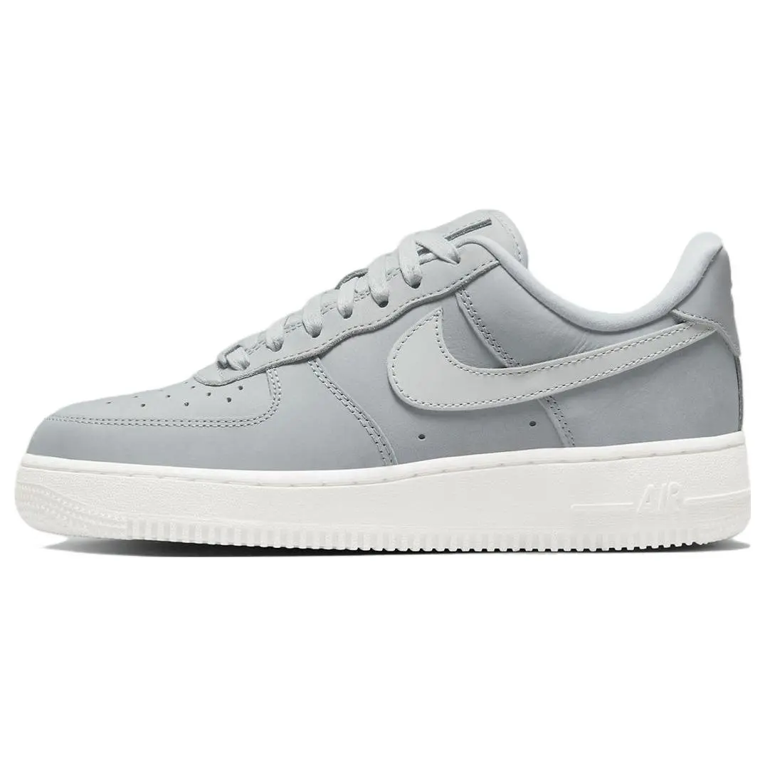 Nike Air Force 1 Wolf Gray Utility Women's Low-Top Slip-Resistant Sneakers Verifiable, with credentials and supporting global authentication