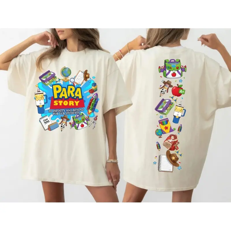 Para Story Paraprofessional Shirt, Teacher Aide Tee, Paraeducator Shirt, Back to School Gift, Classroom Support Staff Tee