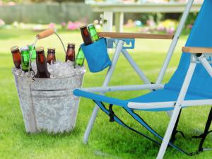 Outvita 2PCS Folding Beach Chair Adjustable Headrest w/4 Flexible Tilt Angle, Cup Holder Portable High Strength Cleanable Fabric, for Sand Camping Lawn Concert Travel Festival Outvita 2PCS Folding Beach Chair Adjustable Headrest w/4 Flexible Tilt Angle, Cup Holder Portable High Strength Cleanable Fabric, for Sand Camping Lawn Concert Travel Festival