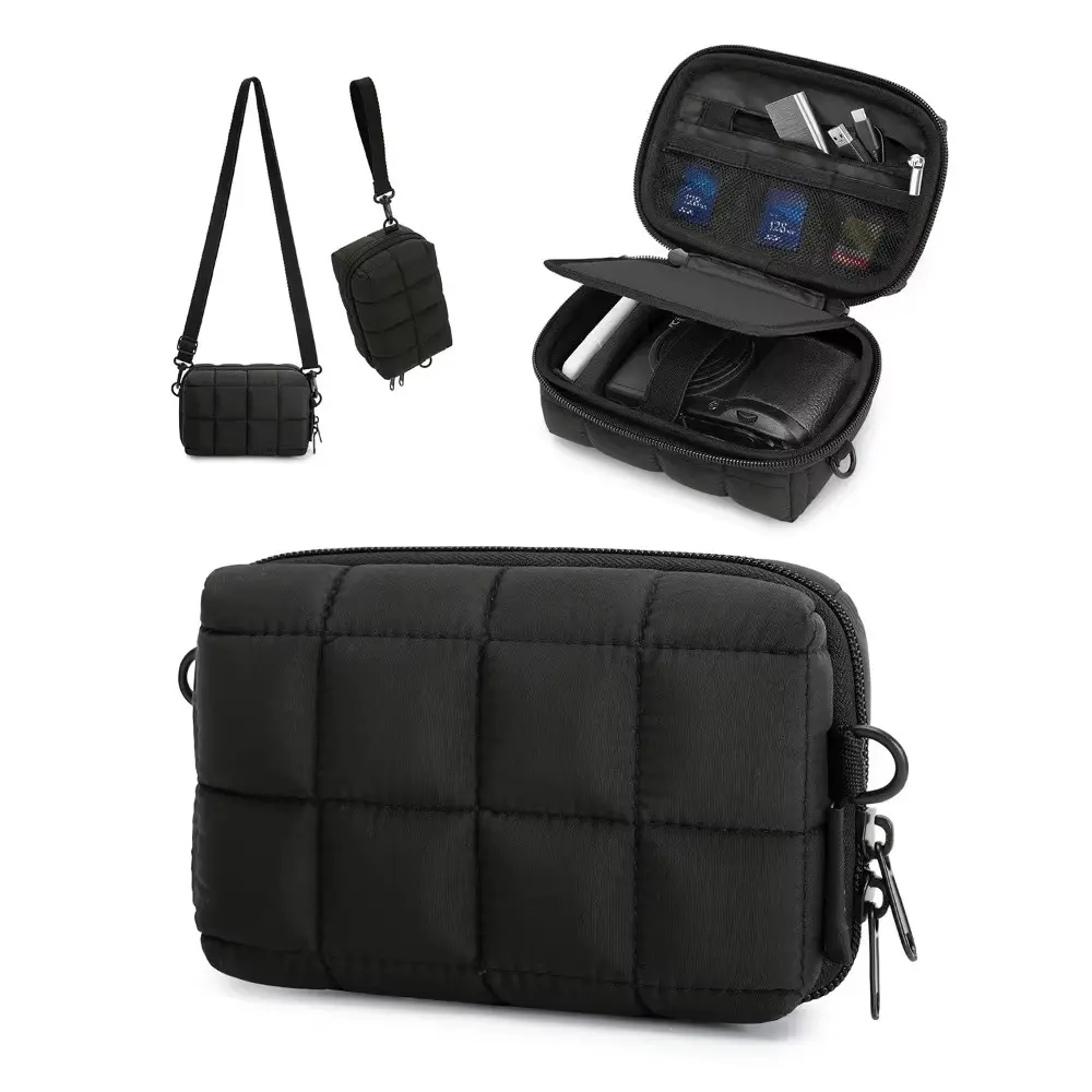 Small Digital Camera Bag, Lightweight Waterproof, Photographer Bag, Fits Action Cameras, Outdoor Photography Small Pouch, Camera Accessories