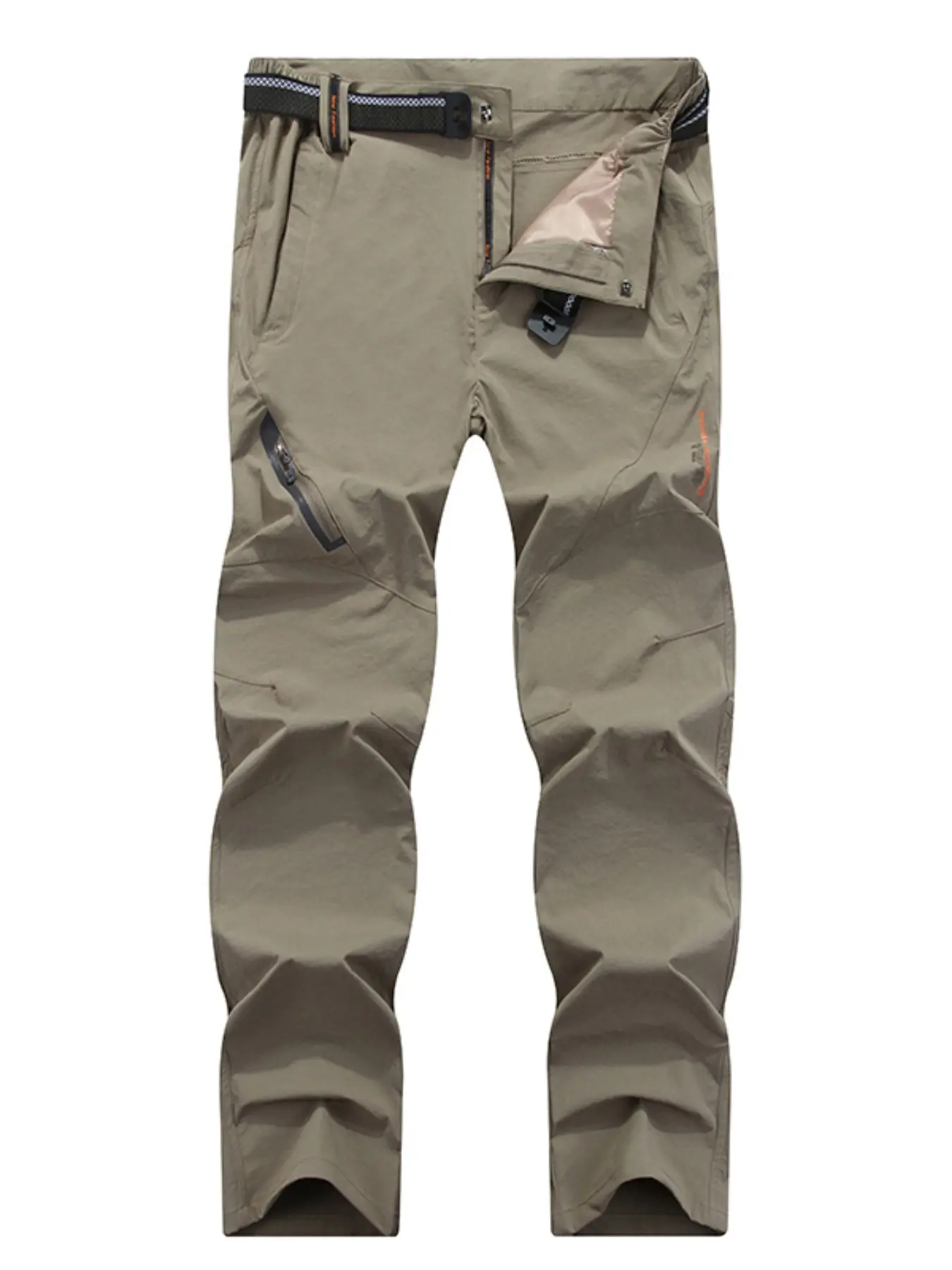 Men's Quick-Dry Waterproof Hiking Pants, All Seasons Trousers, Elastic Comfortable Breathable Workwear, Ideal for Outdoor Activities, Spring Summer Climbing Fishing