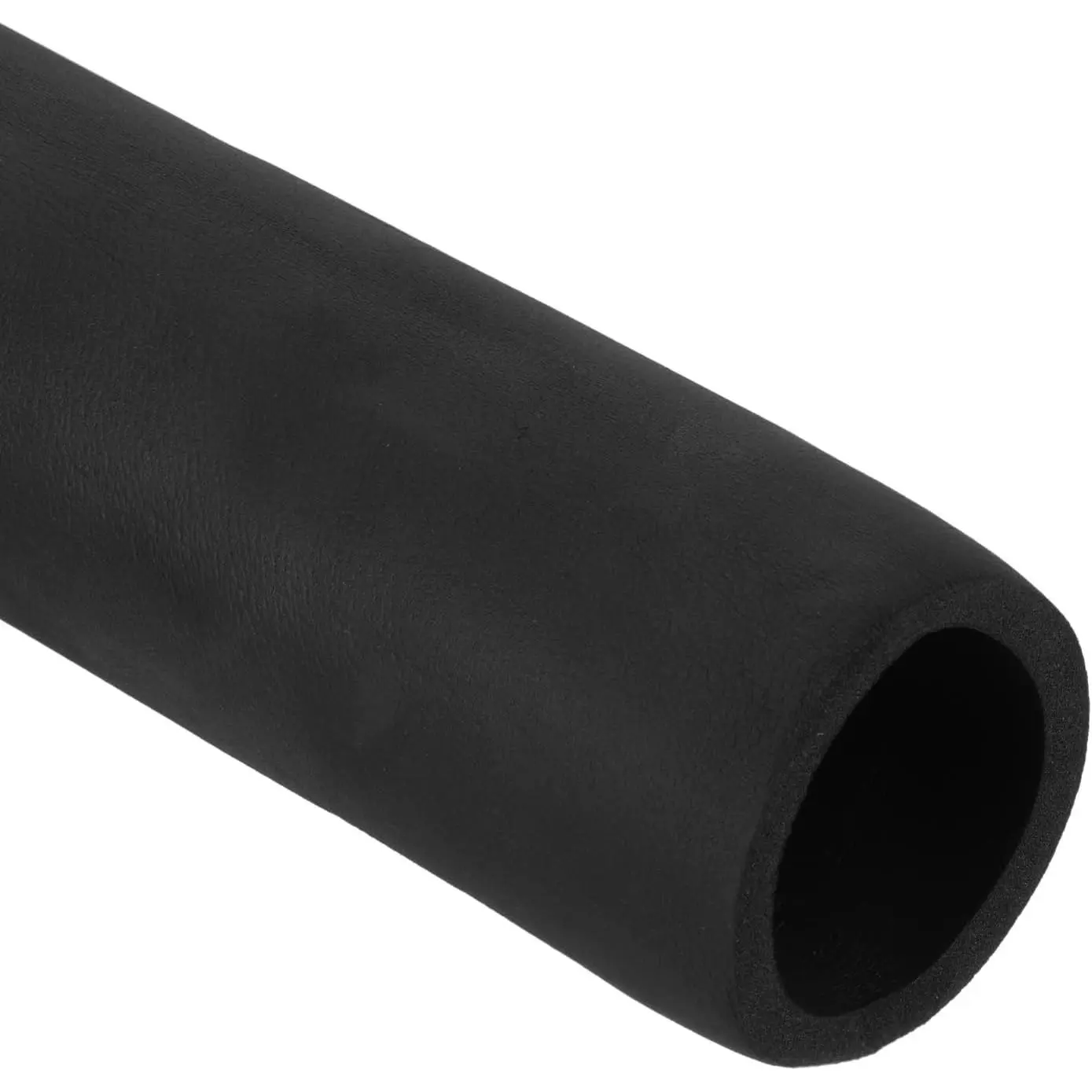 Heatproof Rubber Foam Pipe Insulation Tube - 2" (51mm) ID, 0.35" Thickness, 6Ft Length, Cutable Moisture Barrier, Pipe Cover Wrap for HVAC Outdoor Air Conditioner Units, Handle Grip Bar Padding