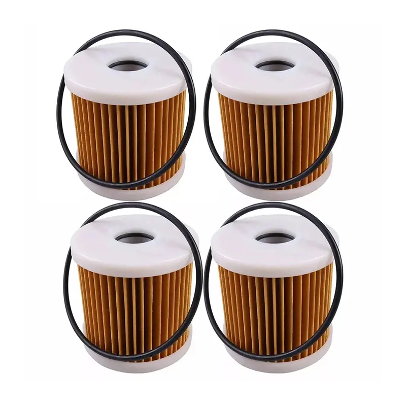 FridayParts 4 Pieces Fuel Filter Water Separator 90794‑46871‑00 for Honda Yamaha Outboard Engine