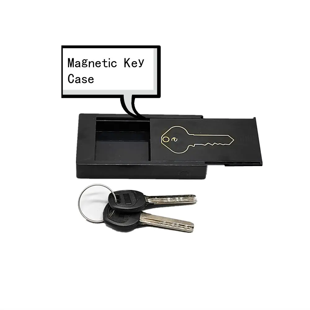 Portable Magnetic Car Key Hide Box, Key Backup Lock, Outdoor Car Key Organizer, Medicine Case, Secure Storage Solution