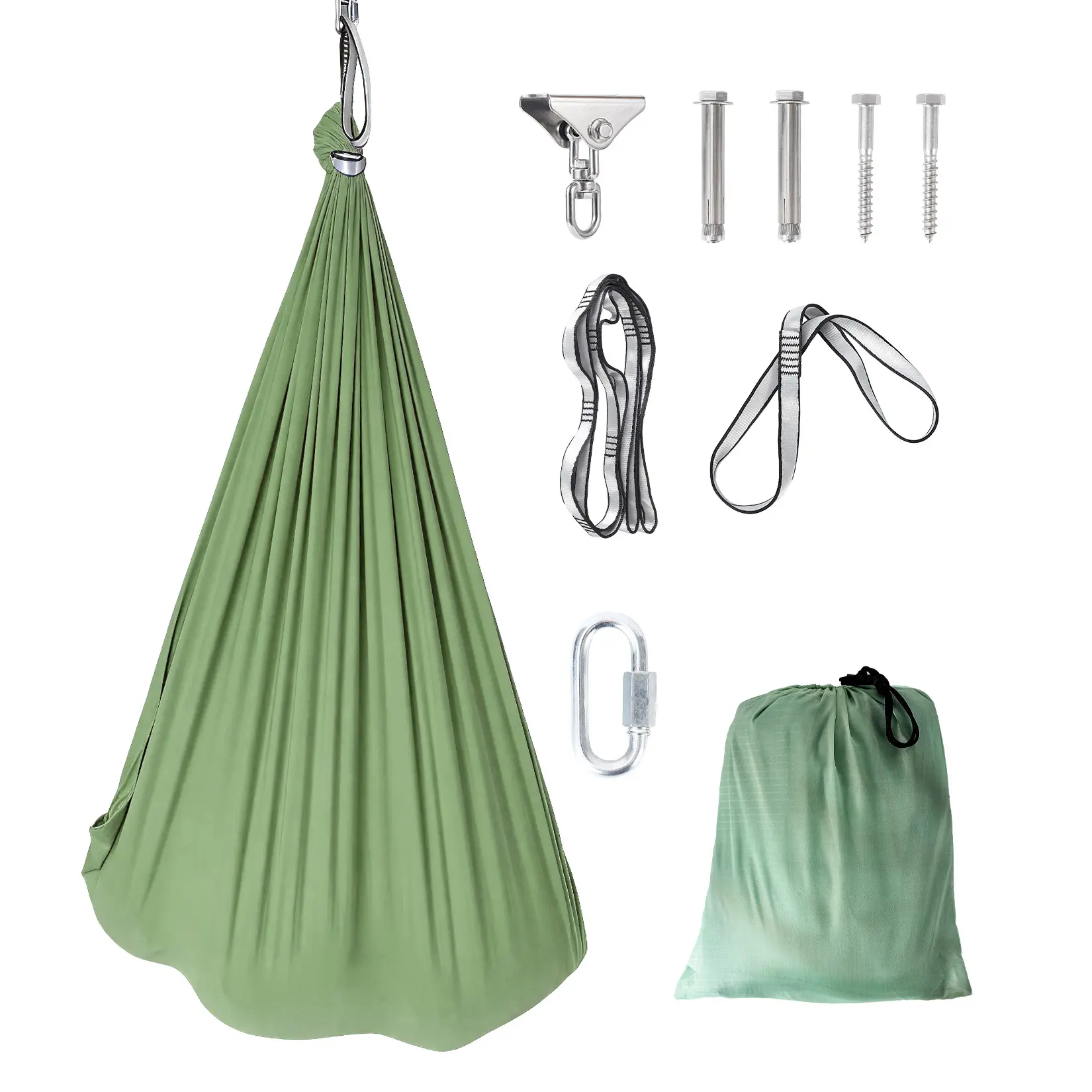 GAOMON Double-Layer Sensory Hammock Swing for Kids & Adults – Indoor Calming Compression Chair – Soft Fabric – Deep Pressure Therapy – Heavy Duty Hardware – Autism & Sensory Integration