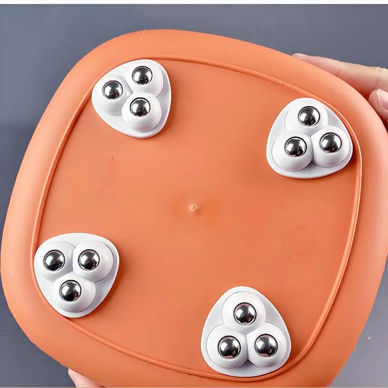 20-Pack Mini Caster Wheels, Self-Adhesive 360° Swivel Rollers with Stainless Steel Bearings & Silent Roll, No-Drill for Storage Bins, Apartments & Home Organization, Casters, Diy Projects, Renters, Heavy-Duty, Plastic, Dorms
