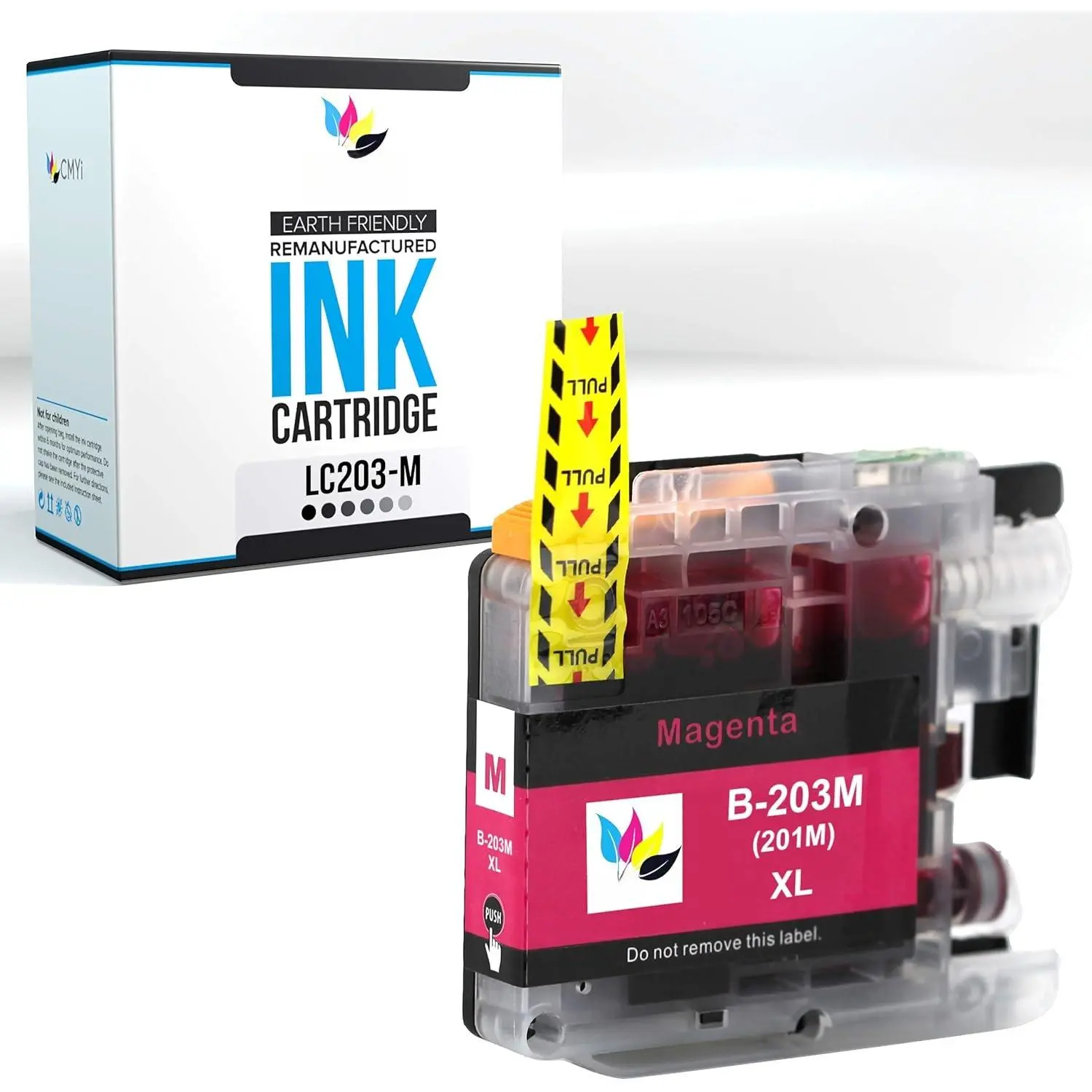 LC203 Magenta  Ink  for  DCP-J4120DW, MFC-J4320DW, J4420DW, J460DW, J4620DW, J4625DW, J480DW, J485DW, J5320DW, J5520DW, J5620DW, J5625DW, J5720DW, J680DW Printer
