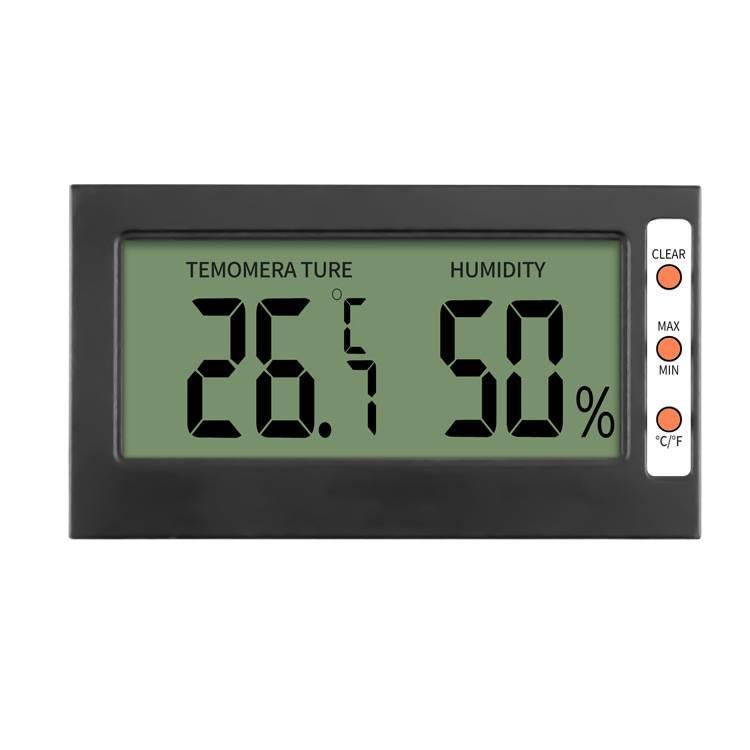 Large-screen reptile thermometer and hygrometer, incubation equipment, plant greenhouse hygrometer, electronic dry-wet thermometer