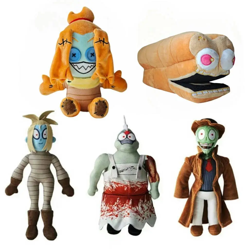 New The Gaslight District Plush Toys Cute Soft Stuffed Cushion Cartoon Anime Dolls For Kid Birthday Christmas Gift