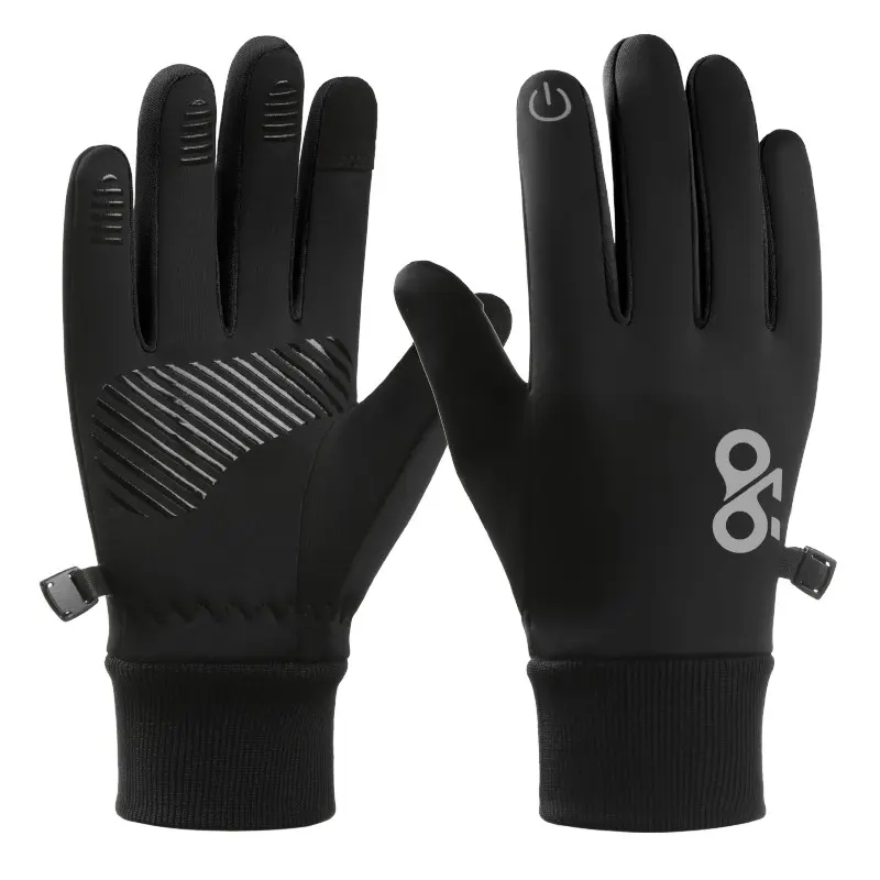Gloves for Boys and Girls, Fall Winter Outdoor Gloves, Composite Fabric Cycling Gloves, Suitable for Ages 6-16, Skiing and Riding