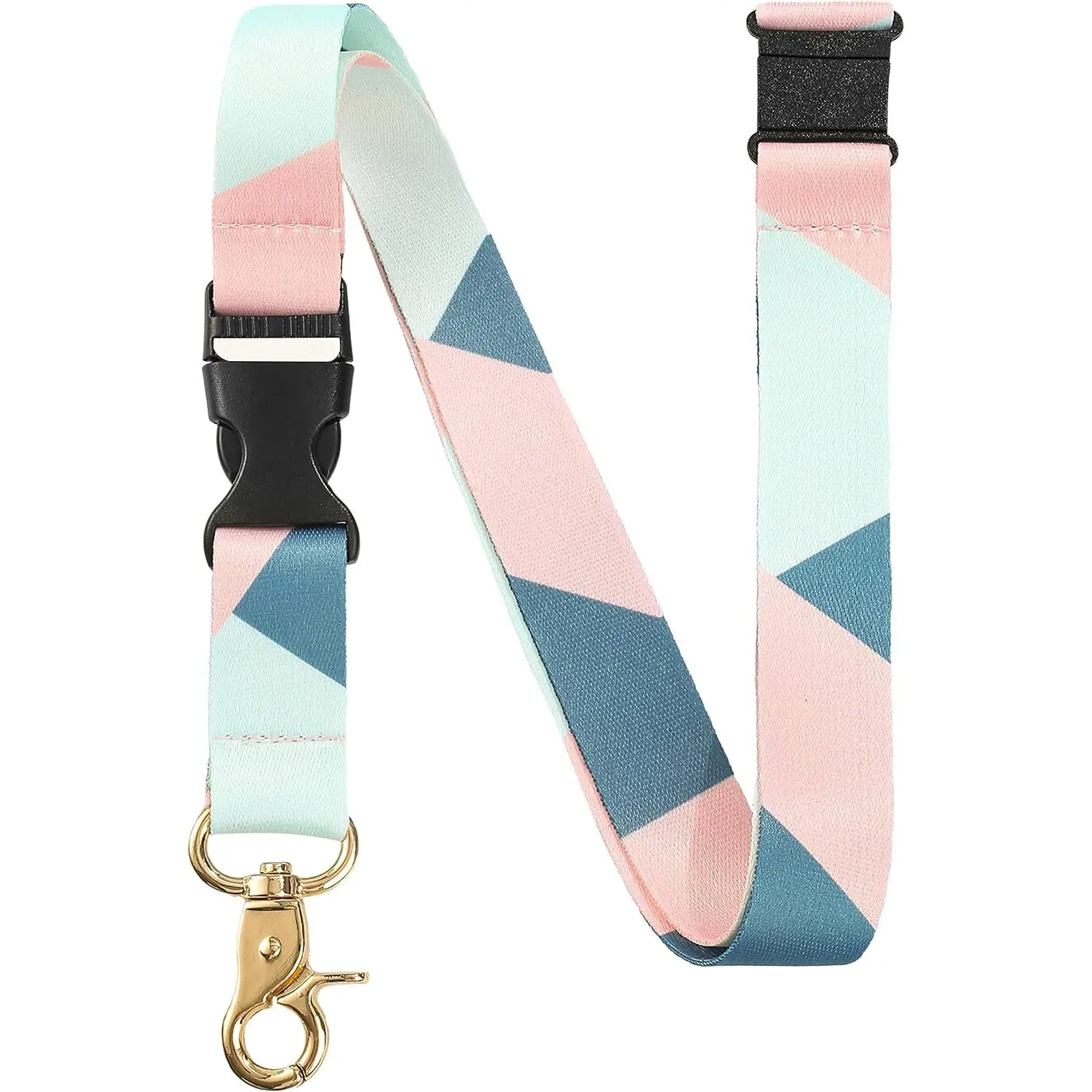 Breakaway Lanyard for Women, Quick Release Safety Lanyards for ID Badges, Detachable Clip  Lanyard