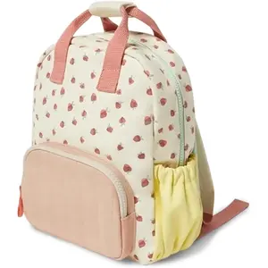 toddler backpacks for girls 2-4 strawberry mini preschool backpack cute kindergarten backpack(pink)