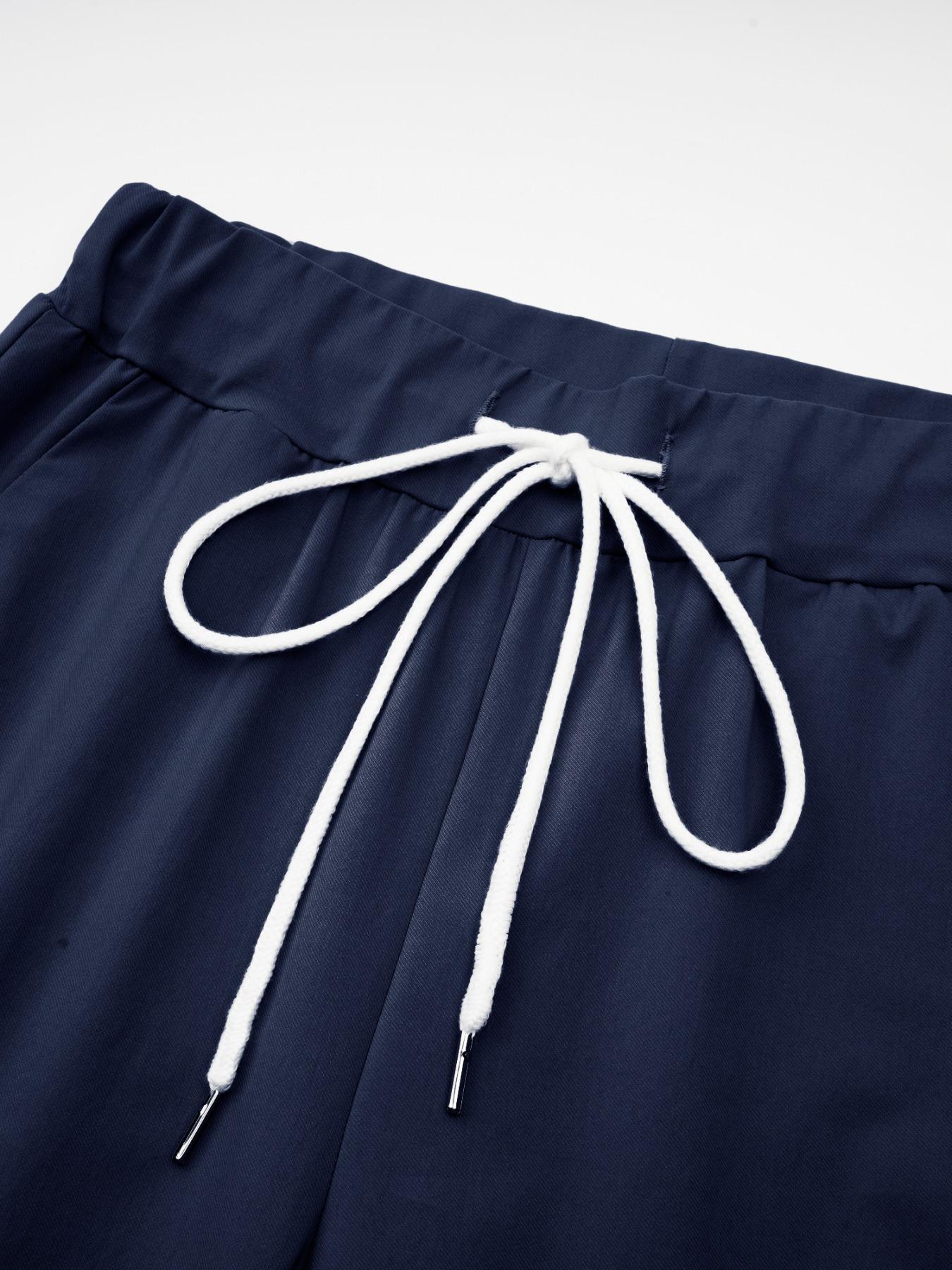 Women's Solid Color Pants, Casual Comfy Fitted Trousers for Everyday Wear, Ladies Bottoms for Summer