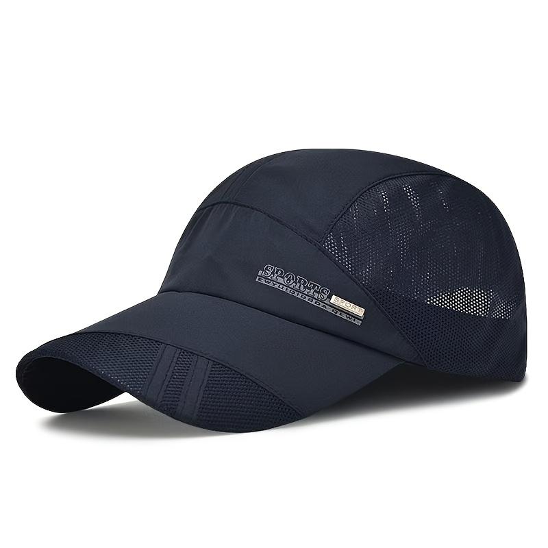 Men's and women's outdoor sports quick-dry baseball cap is suitable for spring and summer running, sports, and mountaineering sun protection